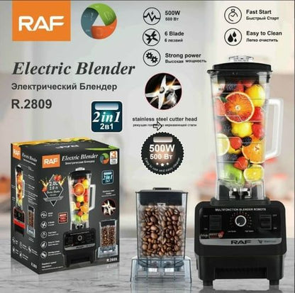 Raf Industrial Electric Blender 2 Litre 2400W Crush Ice