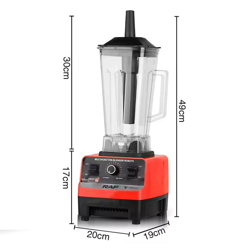 Raf Industrial Electric Blender 2 Litre 2400W Crush Ice
